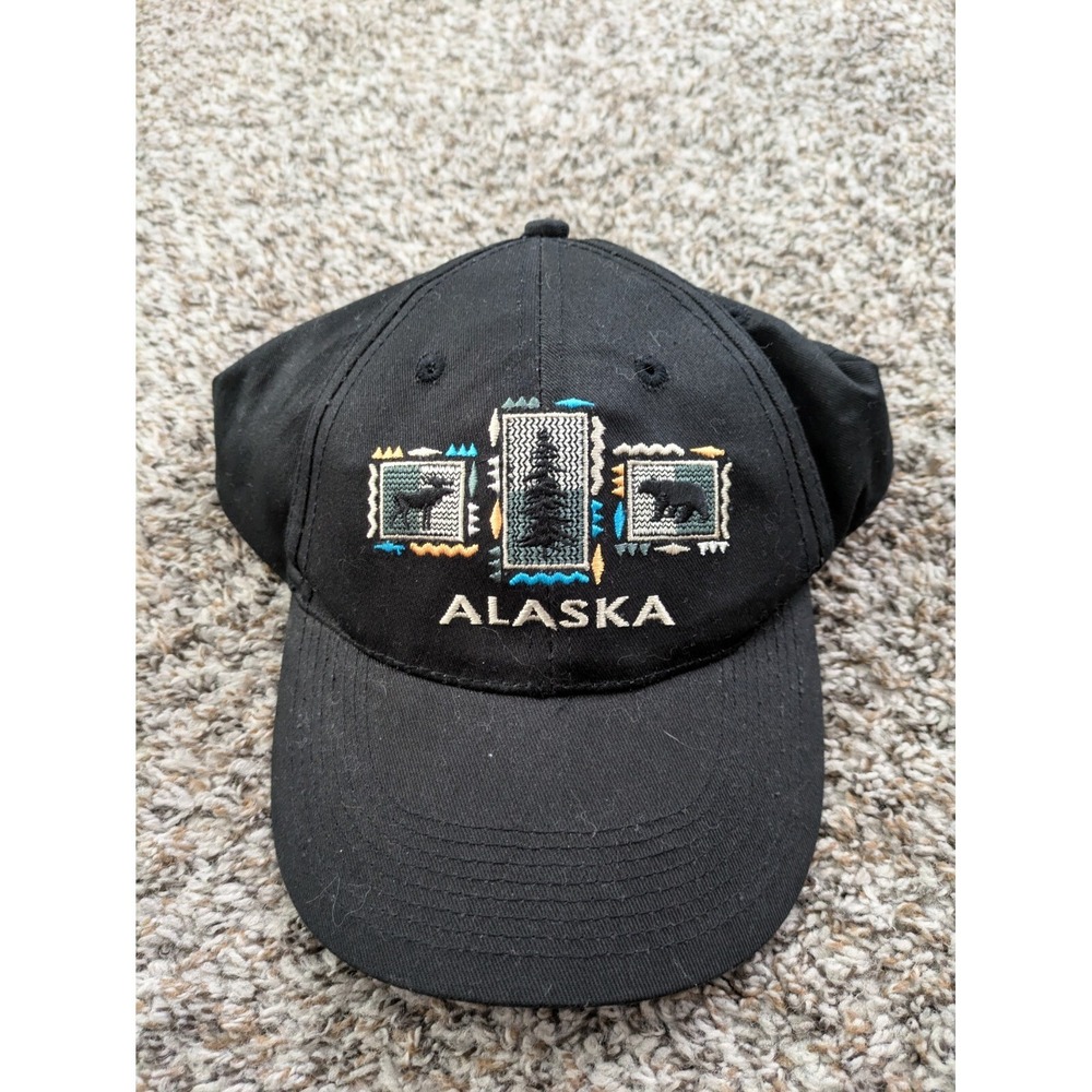 Vintage Alaska Graphic Snapback Hat OSFM by Arctic Circle